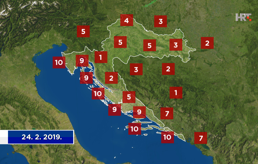 Vremenska Prognoza Idu I Tjedan Ve Inom Suho Barem Djelomice Sun Ano I