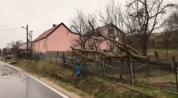 Video Nevrijeme Zahvatilo Hrvatsku Tu A U Bjelovaru Vjetar I Upao