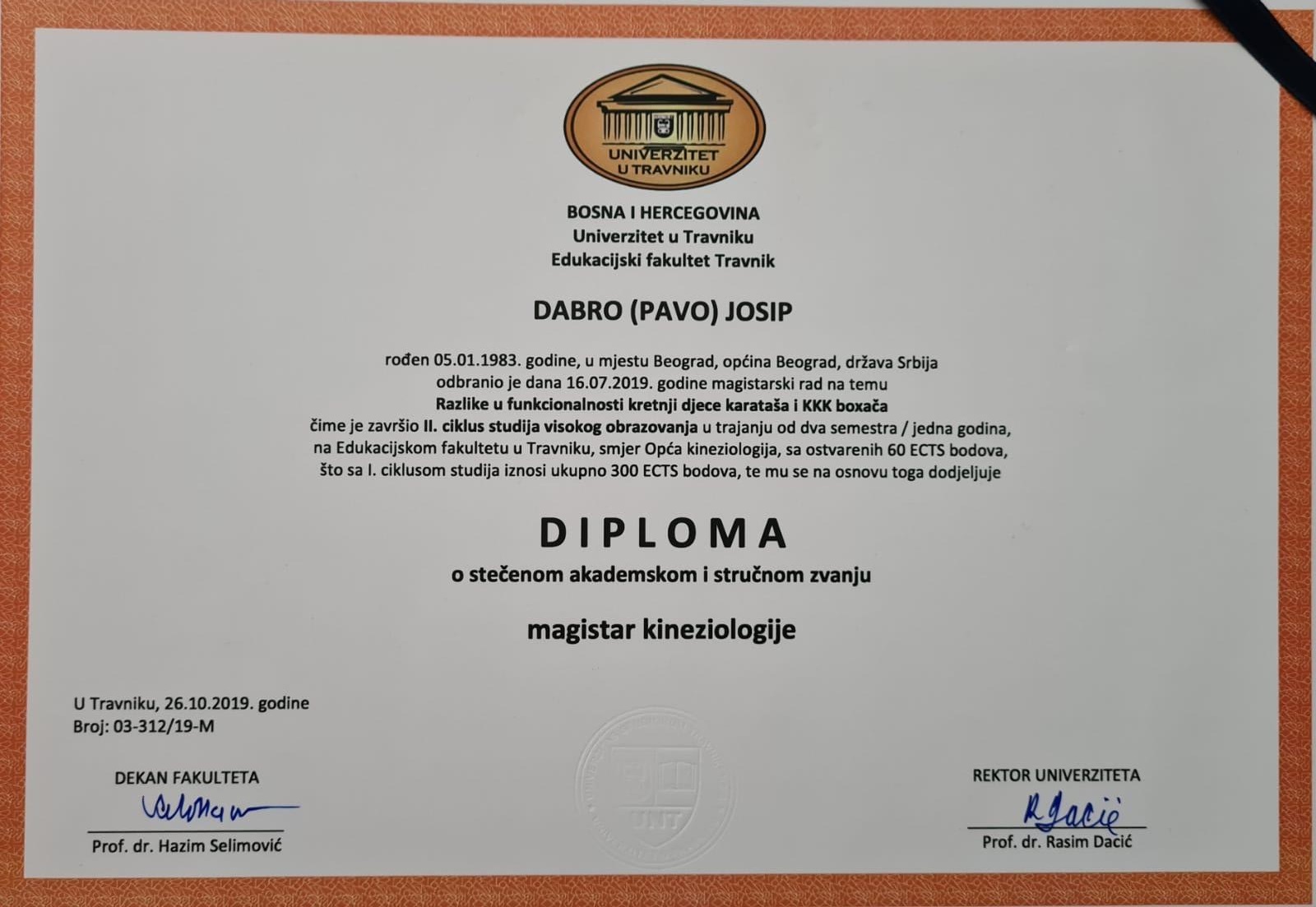 IMAMO DOKUMENTE Prava istina o tome gdje je i kako Josip Dabro završio ...