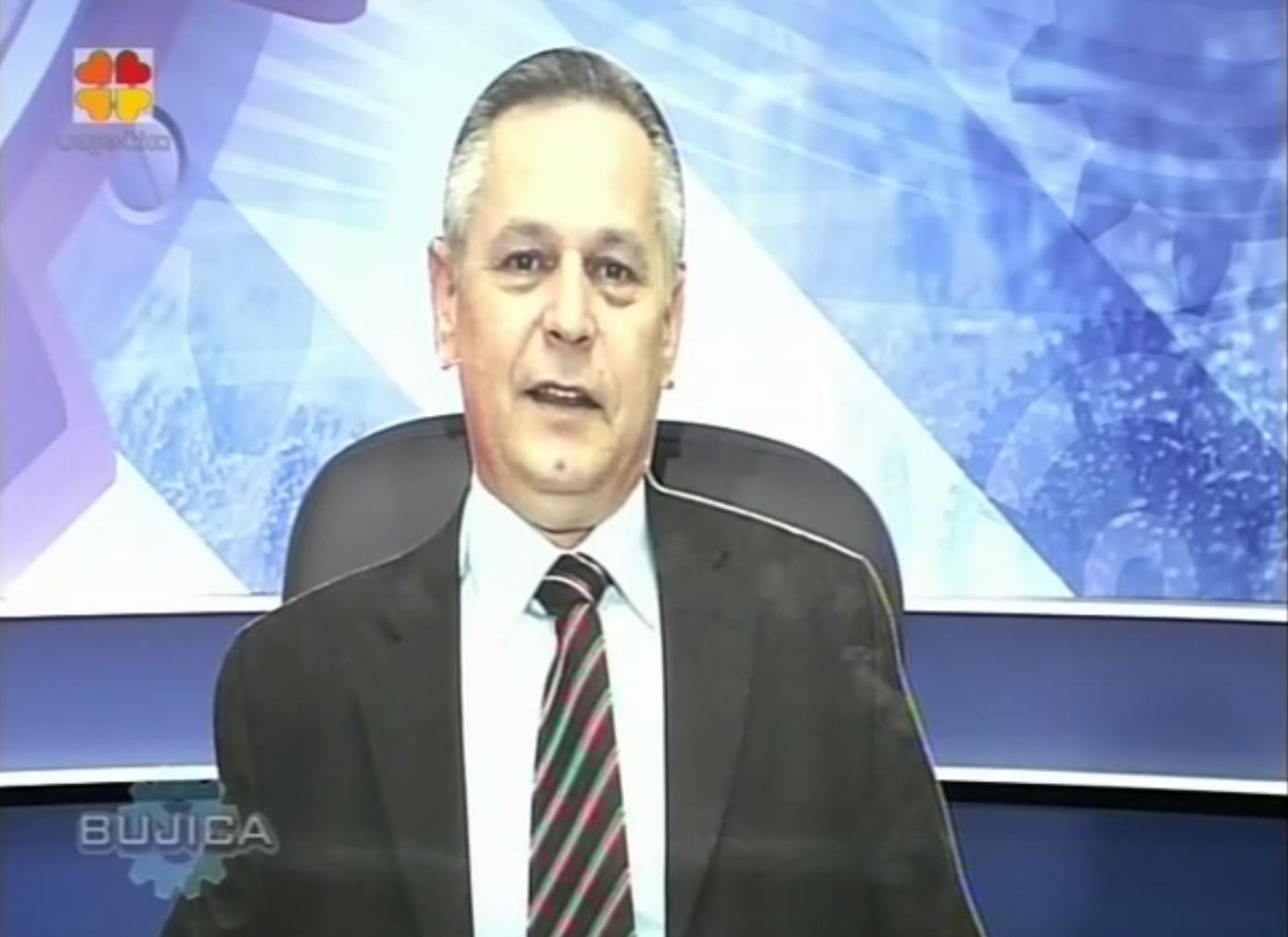 Velimir Bujanec u TV emisiji ugostio kartonsku figuru Davorka Vidovića