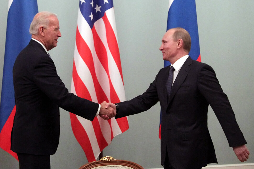 Joe Biden Vladimir Putin