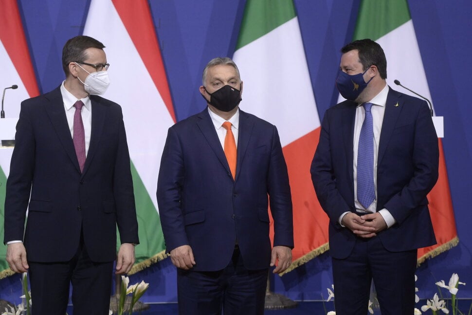 Morawiecki Orban Salvini