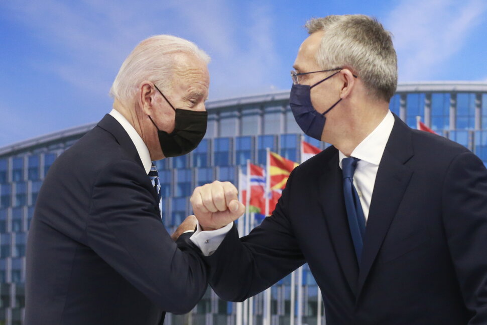 Joe Biden Jens Stoltenberg