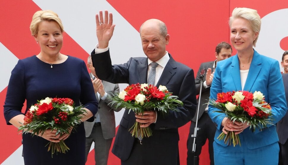 Olaf Scholz, Annalena Baerbock, Armin Laschet, Christian Lindner