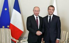 Vladimir Putin Emmanuel Macron