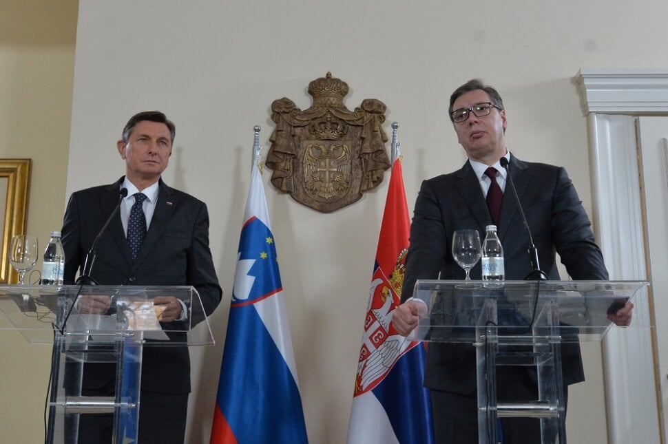 Borut Pahor Aleksandar Vučić