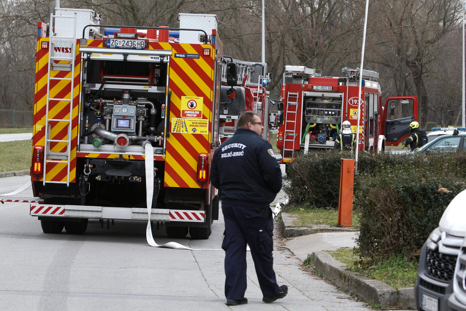 Izbio požar u stanu na zagrebačkom Jarunu: Dvije su osobe ozlijeđene i na liječenju