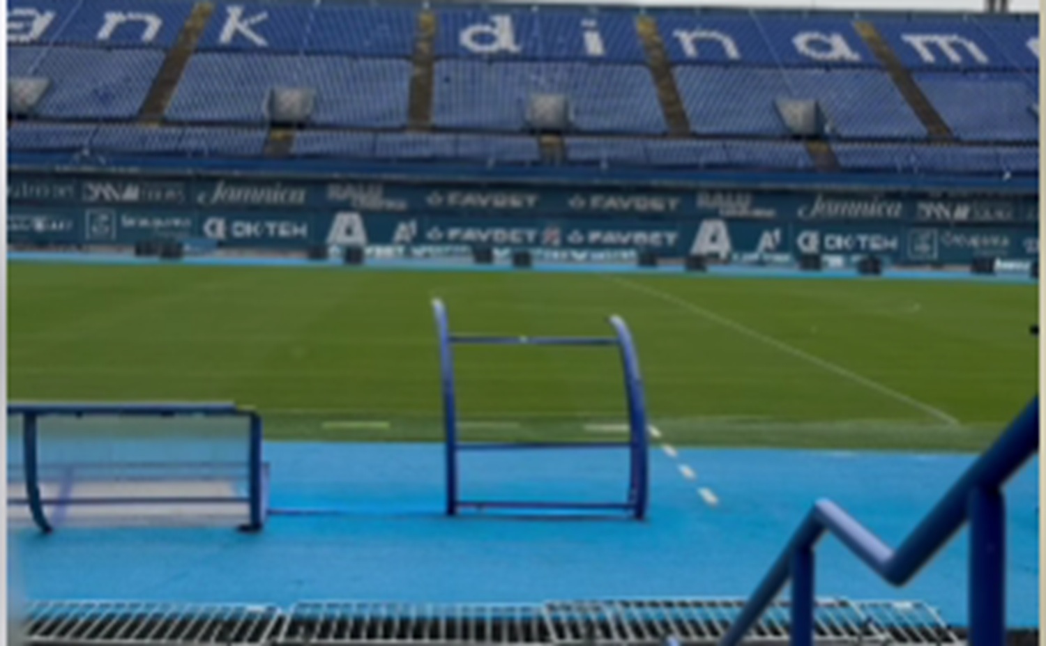 Dinamo objavio video Maksimira nakon nevremena: 'Tužni prizori najdražeg mjesta'