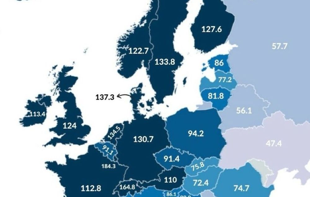 Pojavila se nova karta Europe: Pokazuje važnu razliku između Hrvatske i Srbije